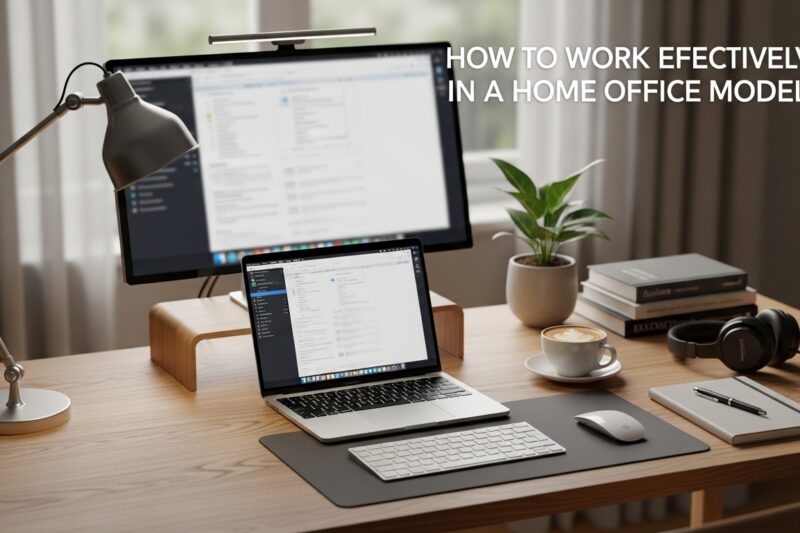 Jak efektywnie pracować w modelu home office?