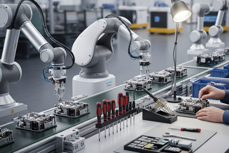 Jak roboty zmieniają przemysł produkcyjny?