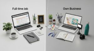 Jak skutecznie łączyć etat z własnym biznesem?