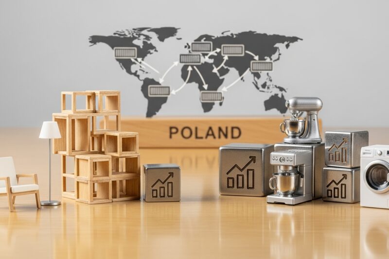 Jak wygląda polski eksport mebli i AGD?