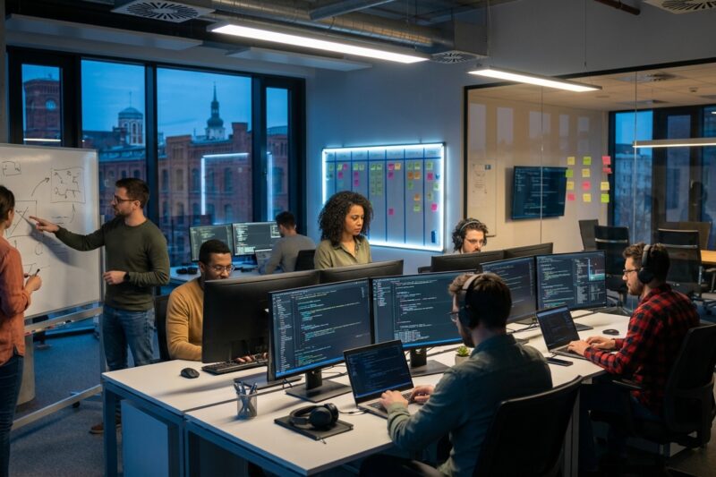 Ranking najlepszych software house'ów Łódź 2026 - kogo wybrać do stworzenia aplikacji?