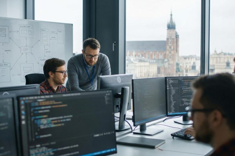 Ranking najlepszych software house'ów w Krakowie 2026 - z kim warto stworzyć projekt IT?