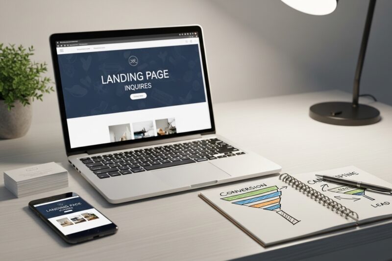 Jak stworzyć landing page, który generuje zapytania?