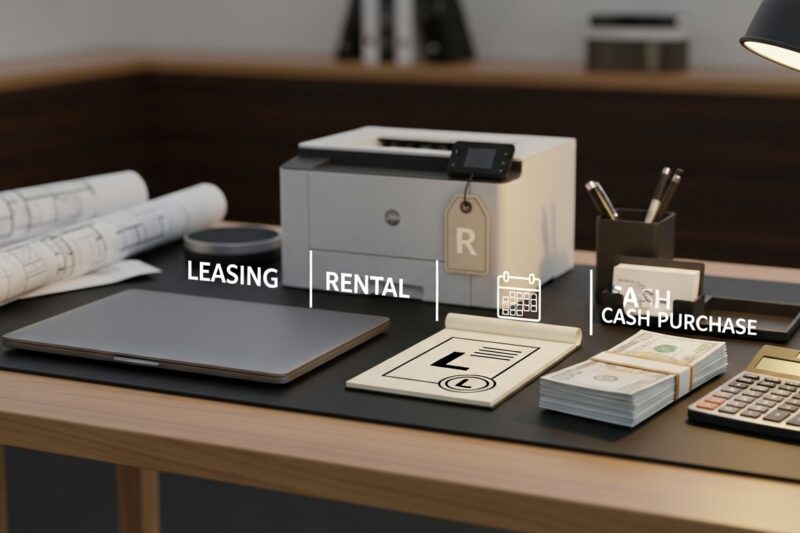 Leasing, wynajem czy zakup za gotówkę – co wybrać w firmie?